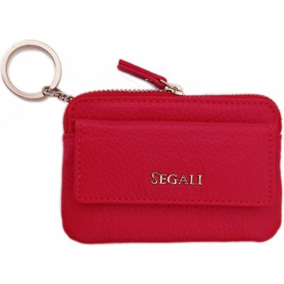 Klíčenka Kožená Segali SG-7483 red – Zboží Dáma