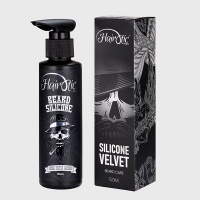 Hairotic Beard Silicone Velvet balzám pro sametové změkčení vousů 150 ml – Zboží Dáma