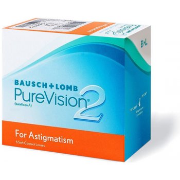Bausch & Lomb PureVision 2 for Astigmatism 6 čoček