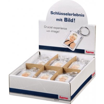 Hama akrylový přívěšek na klíče, malý, balení 24 ks (cena je uvedená za 1 ks) – Hledejceny.cz