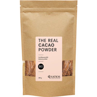 NATIOS BIO Theobroma cacao Kakaový Prášek 200 g – Hledejceny.cz