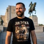 Striker tričko Jan Žizka Bitva na Vítkově 1420 černá – Hledejceny.cz