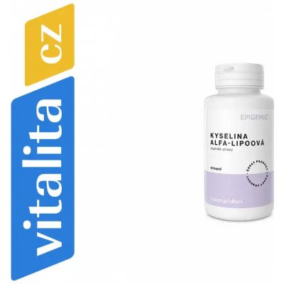 Epigemic Kyselina alfa-lipoová 60 kapslí – Hledejceny.cz