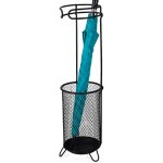 Černý kovový stojan na deštníky 18 × 50 cm - 1 kus – Sleviste.cz