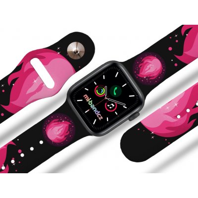 Mi-band.cz Apple watch řemínek Oheň Černá, 38/40/41mm MIBANDCZX02856 – Zboží Mobilmania