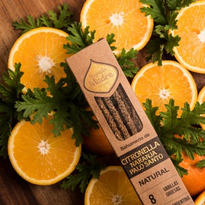 Sagrada Madre Vonné tyčinky Palo santo Citronela Kadidlo a Pomerančová kůra 8 ks – Hledejceny.cz