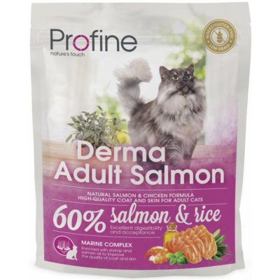 Profine Cat Adult Derma salmon 0,3 kg – Zboží Mobilmania