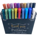 Artmagico 80340 Brush pens 20 ks metalické odstíny – Zboží Živě