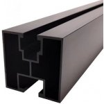 Sapro FVE hliníkový montážní H profil FVEA3300BLACK – Sleviste.cz