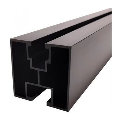 Sapro FVE hliníkový montážní H profil FVEA3300BLACK – Sleviste.cz