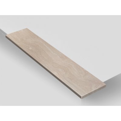 TONE OF STONE Venkovní kamenný travertinový parapet - Travertin Romano Classico broušený, 500x350x20 mm – Hledejceny.cz
