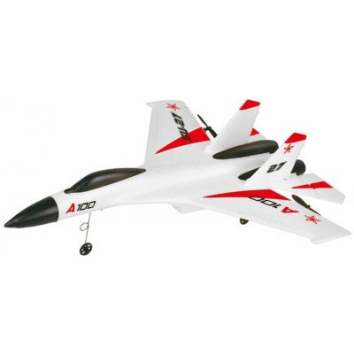 IQ models RC letadlo SU-27 335mm bílá se stabilizací RC_88039 RTF 1:10 - A100 - expresní doprava