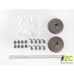 Plastia Krmítko venkovní plast set 2v1 Robin antracit 16 x 22 cm – Hledejceny.cz