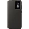 Pouzdro a kryt na mobilní telefon Samsung Samsung Galaxy S24 FE Smart View Wallet Case Black EF-ZS721CBEGWW