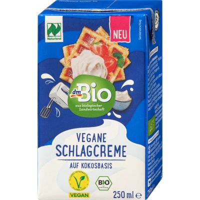 dmBio rostlinný krém ke šlehání 250 ml – Sleviste.cz