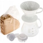 Hario Dripper V60-02 Ceramic White – Zboží Mobilmania