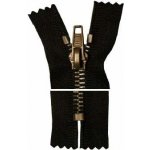 Kovový zip, nedělitelný, silný - 45cm - černý - Koh-i-noor - BALENÍ 10 ks – Zboží Dáma