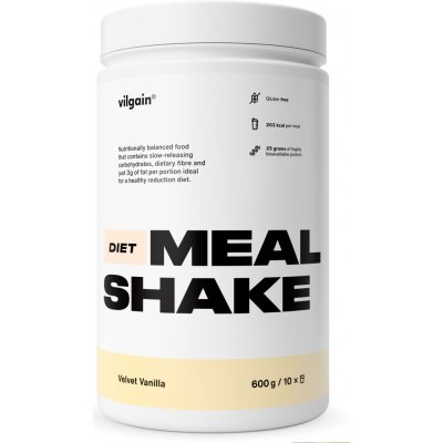 Vilgain Diet Meal Shake creamy vanilla 600 g – Zboží Dáma