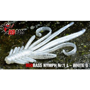 RedBass Nymfa Nr.1 Whiteg 80mm 5ks