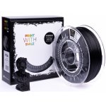 REC Print With Smile -PLA – Just Black 1,75 mm; 1 kg – Zboží Živě