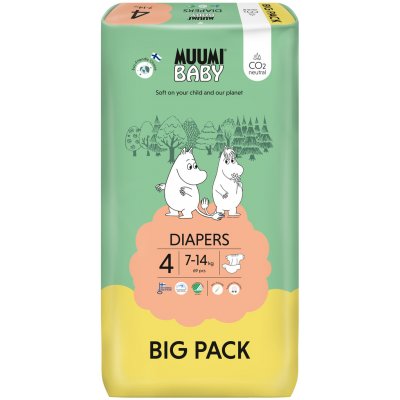 Muumi Baby 4 Maxi 7-14 kg eko 69 ks