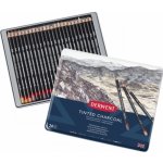 Derwent Tinted Charcoal sada tónovaných uhlů 24 ks – Zboží Dáma