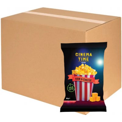 Cinema Time popcorn Šunka & Sýr 10 x 60 g – Zboží Dáma