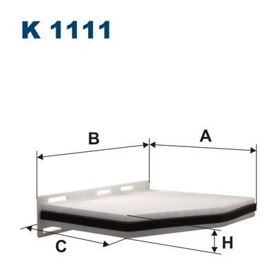 FILTRON Filtr, vzduch v interiéru K 1111 – Zbozi.Blesk.cz