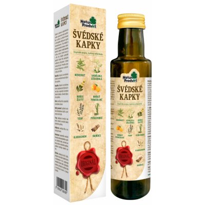 Naturprodukt Švédské kapky 250 ml