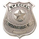 ROTHCO dznak SPECIAL POLICE STŘÍBRNÝ Barva: STŘÍBRNÁ