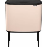 Brabantia Bo Touch Bin 11 + 23 l jemná béžová 201585 – Zboží Mobilmania