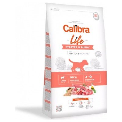 Calibra Dog Life Starter & Puppy Lamb 2 x 12 kg