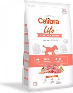 Calibra Dog Life Starter & Puppy Lamb 2 x 12 kg