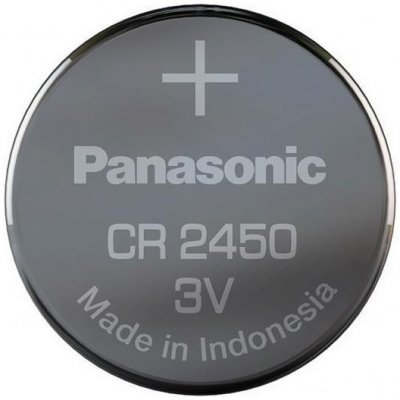 Panasonic - Lithiová knoflíková 3V baterie CR2450 – Zboží Dáma