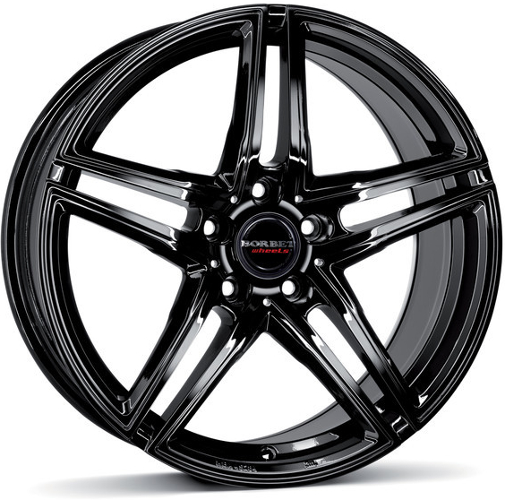 Borbet XRT 8x17 5x108 ET45 black