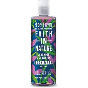 Faith in Nature přírodní sprchový gel Levandule 400 ml