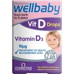 Vitabiotics Wellbaby Vitamin D Drops 30 ml – Hledejceny.cz