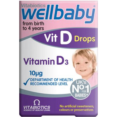 Vitabiotics Wellbaby Vitamin D Drops 30 ml – Hledejceny.cz