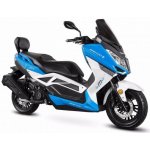 Barton Motors B-MAX 125cc modro-bílá s kufry – Hledejceny.cz