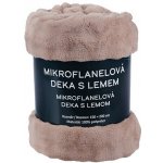 Vesna Deka Bublina mikroflanel hnědá 150x200 – Zbozi.Blesk.cz