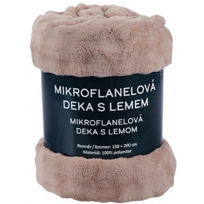 Vesna Deka Bublina mikroflanel hnědá 150x200 – Zbozi.Blesk.cz