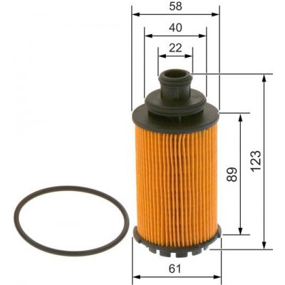Olejový filtr BOSCH F026407214 – Hledejceny.cz