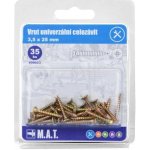vrut un.celozávit 3,5x 25mm ZZ (35ks) – Hledejceny.cz