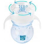 Akuku dětský kouzelný hrníček 360° modrá 270 ml – Zboží Mobilmania