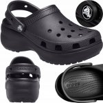 Crocs Classic Platform Clog černá – Zboží Mobilmania