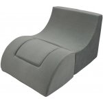 Vell Dětské rozkládací křeslo-lenoška grey – Zboží Dáma