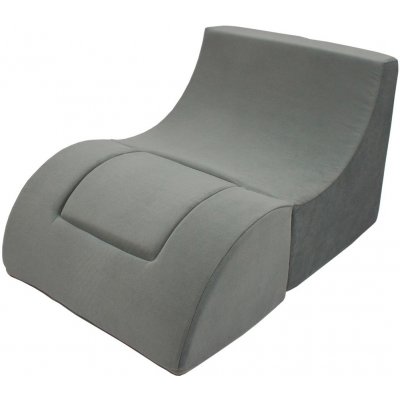 Vell Dětské rozkládací křeslo-lenoška grey – Zboží Dáma