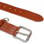 Calvin Klein Jeans pánský pásek Round Classic belt K50K510157 Hnědá – Hledejceny.cz