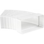 Dalap 52510 Plastové koleno hranaté mnohoúhlé 110 x 55 mm – Hledejceny.cz