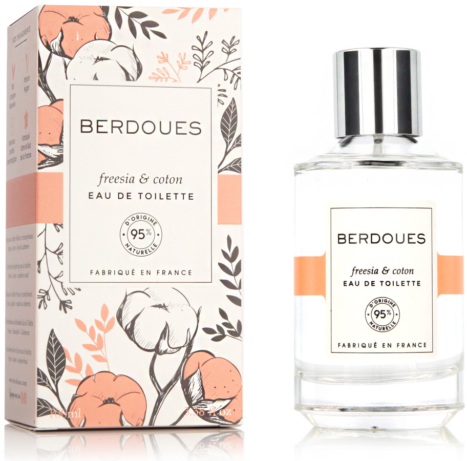 Berdoues Freesia & Coton toaletní voda unisex 100 ml